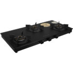 Faber 3 Burner Manual Ignition Cooktop (NEBULA 3BB BK)