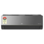 LG 1.5 Ton 5 Star AI+ Dual Inverter Convertible 6-in-1 Cooling Wi-Fi Split AC (US-Q19MWZE, Black)