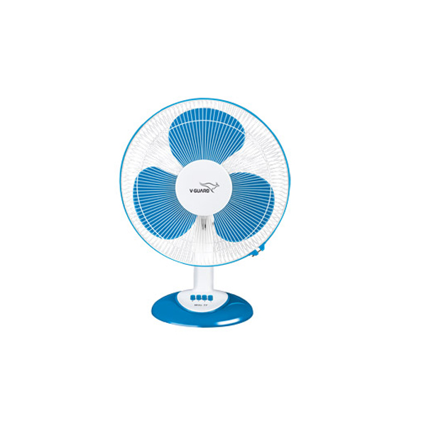 V-Guard WILO TF Table Fan (White Blue)