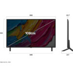 LG 108cm (43 Inch) QNED 8BA Smart TV with α7 AI Processor 4K Gen8, Filmmaker Mode with Dolby Atmos ( 43QNED8BA6A) - Image 3