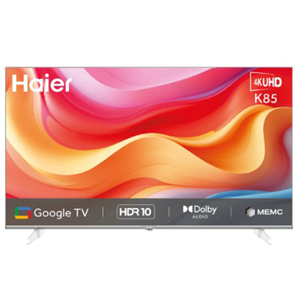 Haier 139cm (55 Inch) 4K Ultra HD Smart Google Led TV (H55K85FUX)