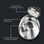 Prestige 1.8 L PKOSS Stainless Steel Electric Kettle 1500W (Silver) - Image 4