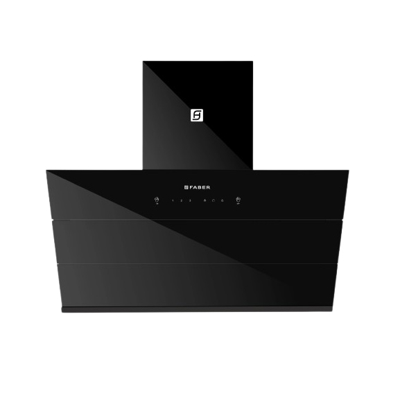 Faber 90cm Wall Mounted Chimney (HOOD ZENITH FL HC SC BK IN 90)