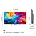 Haier 139cm (55 Inch) QLED 4K Smart Google Led TV (55S800QT-P) - Image 2