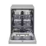 LG 15 Place Setting Dishwasher, TrueSteam, QuadWash, ThinQ (Wi-Fi), Auto Open Door (DFB435FV, Prime Silver) - Image 2