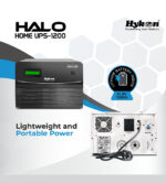 Hykon Halo 1200VA Inverter with in-Built Lithium-ion Battery