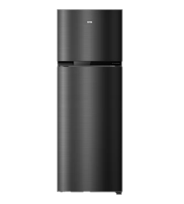 IFB 331 L 2 Star Frost Free Double Door Refrigerator (IFBFF-3832IKST, Metal Black)