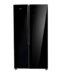 Godrej 600L 3 Star Side by Side Refrigerator (RS EONVELVET 646C RIT OP BK, Opera Black)