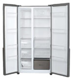 Godrej 600L 3 Star Side by Side Refrigerator (RS EONVELVET 646C RIT OP BK, Opera Black)