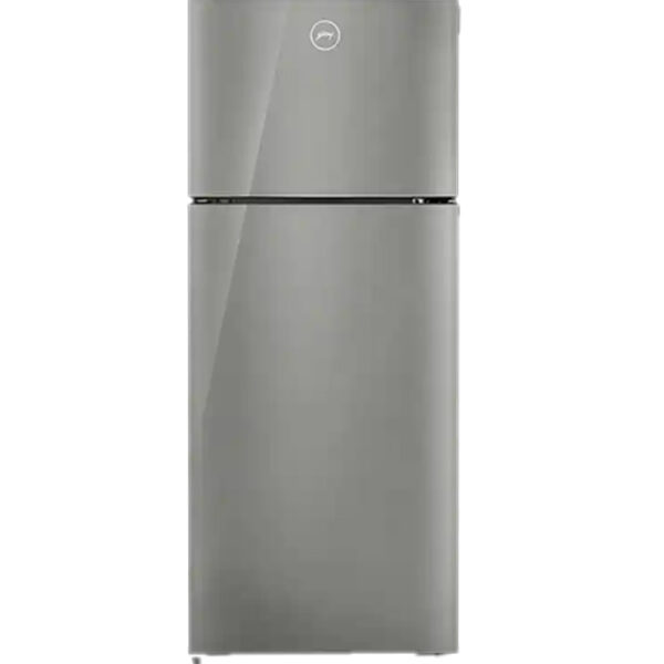 Godrej 216 L 2 Star Frost Free Double Door Refrigerator (RT EONALPHA 250B RI, Steel Glow)