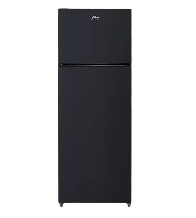 ‎Godrej 330 Litre 2 Star Convertible Double Door Frost Free Refrigerator (RT EONVIBE 366B RCIT MT BK, Matt Black)