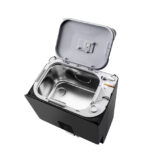 LG 8L RO+STS Tank Water Purifier, Stainless Steel Tank (WW136RTNB, Solid Black)