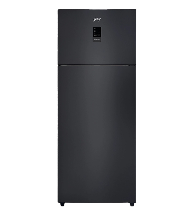 Godrej 472 L 2 Star Frost Free Double Door Refrigerator (RT EONREGALIS 517B RCI, Matt Black)