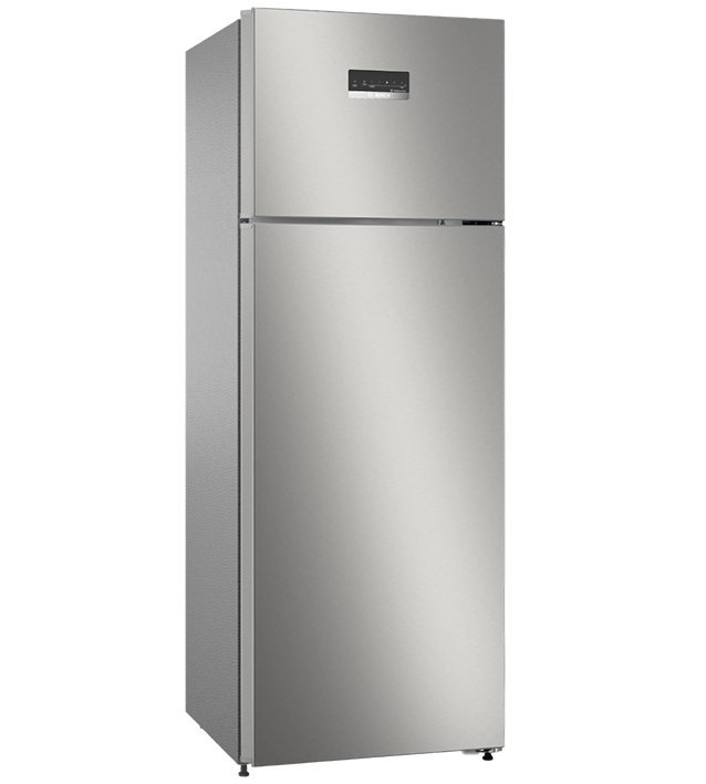 Bosch 264 L 2 Star Double Door Refrigerator ( CTN29S02NI, Shiney Silver)
