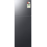 Samsung 256 L 2 Star Double Door Inverter Refrigerator, 2026 Model (RT40H30W2K, Luxe Black)