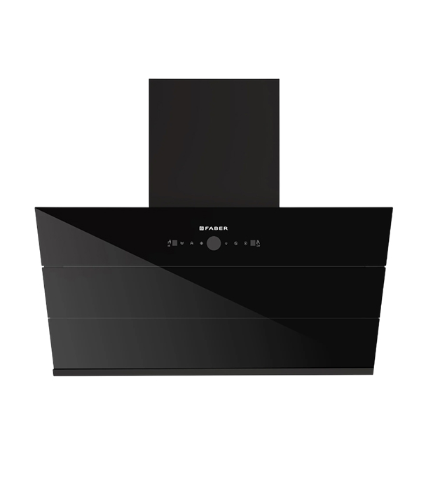 Faber 90cm Bldc Wall Mounted Chimney (HOOD COMET FL HC SC BK IN 90)