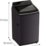 Bosch 7 kg Fully Automatic Top Load Washing Machine 680 rpm (WOE700N0IN)