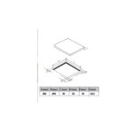 Hafele Nero 4 Zones Built-In 60cm Induction Hob