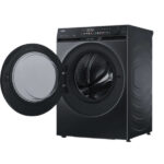 Haier 12 Kg 5 Star AI Colorful Touch Panel Fully Automatic Wifi Front Load Washing Machine, Rpm 1400 (HW120-DM14F9BKU1, Black) - Image 3