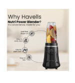 Havells Nutri Power Blender 350W Mixer Grinder (Black)