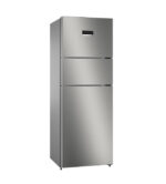 Bosch 335L 3 Star Series 6 Triple Door Convertible Inverter Refrigerator (CMC36S03NI, Shiney Silver) - Image 3