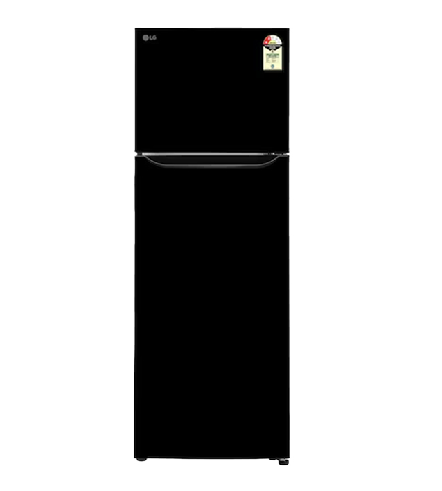 LG 288 L 2 Star Convertible Double Door Smart Inverter Compressor Refrigerator (GLT2926PDES, Ebony Sheen)