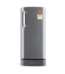 LG 185 L 5 Star Single Door Refrigerator with Base Stand Drawer, Smart Inverter Compressor (GLD1956ZAPZ, Shiny Steel)