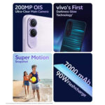 Vivo V70 FE 5G (8GB/256GB Storage, Northern Lights Purple) - Image 2