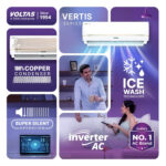 Voltas 1.5 Ton 3 Star Convertible Inverter Split AC, 2026 Model (183INV Vertis Zenith Gold) - Image 5