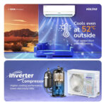 Voltas 1.5 Ton 3 Star Convertible Inverter Split AC, 2026 Model (183INV Vertis Zenith Gold) - Image 8