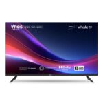 Impex 43 Inch 4K UHD QLED WIOS Whale Series Smart TV with HDR10, Dolby Audio (WIOS 43A4QSK1, Black)