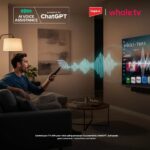 Impex 43 Inch 4K UHD QLED WIOS Whale Series Smart TV with HDR10, Dolby Audio (WIOS 43A4QSK1, Black) - Image 7