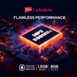 Impex 43 Inch 4K UHD QLED WIOS Whale Series Smart TV with HDR10, Dolby Audio (WIOS 43A4QSK1, Black) - Image 5