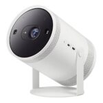 Samsung The Freestyle 2nd Gen Portable Compact Smart LED Projector (SP-LFF3CLAX, White)
