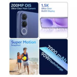 Vivo V70 FE 5G (8GB/256GB Storage, Monsoon Blue) - Image 3