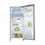 Samsung 183 L 4 Star Single Door Refrigerator (RR20H2724S8, Elegant Inox) - Image 2