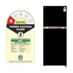 LG 225L 1 Star Double Door Smart Inverter CompressorRefrigerator (GLT2216WYOB, Onyx Black) - Image 2