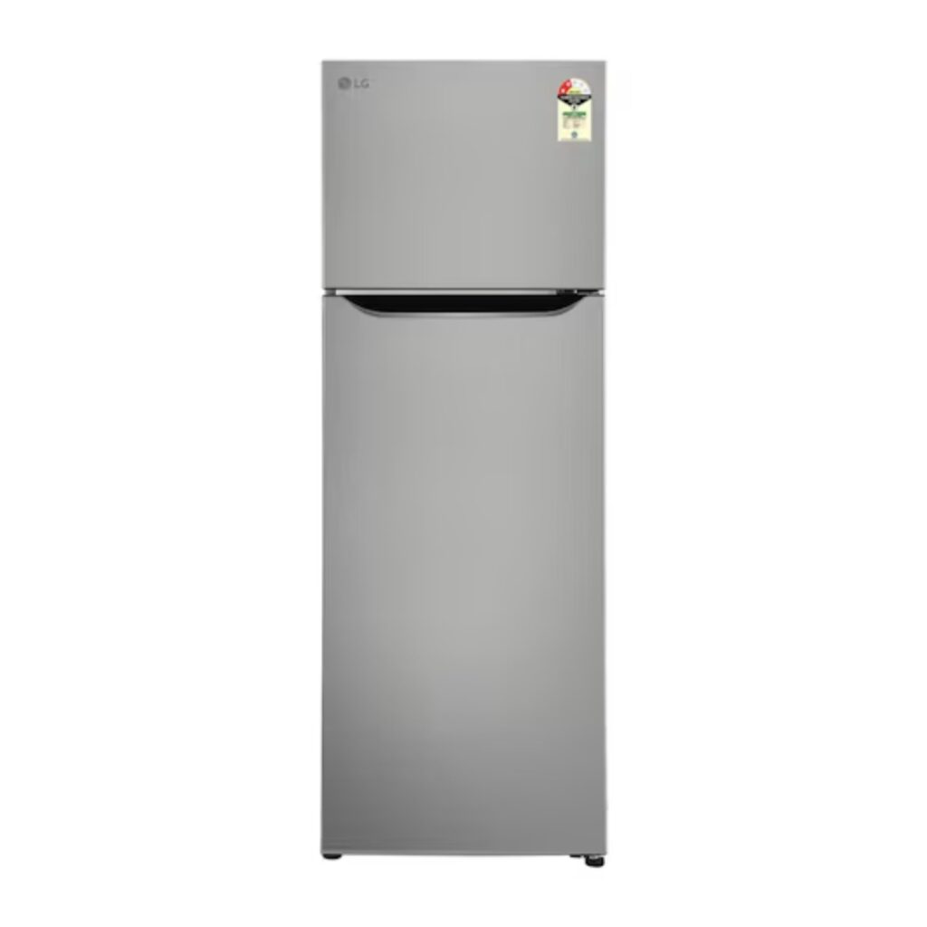 LG 288 L 2 Star Double Door Convertible Refrigerator (GLT2926PDPZ, Shiny Steel)