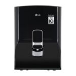 LG 8L RO Water Purifier, Stainless Steel Tank, Digital Sterilizing Care (WW132NF, Solid Black)