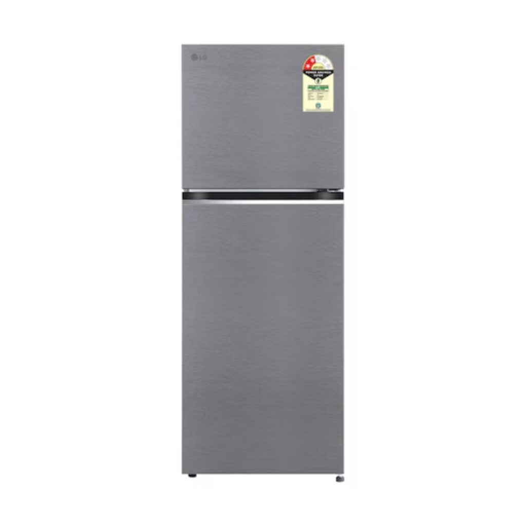 LG 322 L 2 Star Double Door Smart Inverter Compressor Refrigerator (GLT3226SNDS, Dazzle Steel)