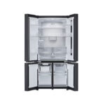 LG 610L 2 Star French Door Refrigerator, InstaView, Water Dispenser, Wi-Fi Convertible (GV-K25FFGFB, Black Glass Finish) - Image 4