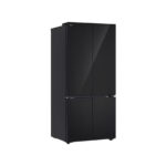 LG 574L 3 Star French Door Refrigerator, Fresh Converter+, Wi-Fi Convertible, DoorCooling+ (GV-B23FFGMB, Black Glass Finish) - Image 3