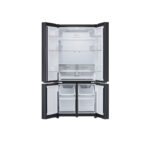 LG 574L 3 Star French Door Refrigerator, Fresh Converter+, Wi-Fi Convertible, DoorCooling+ (GV-B23FFGMB, Black Glass Finish) - Image 4