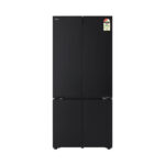 LG 574L 3 Star French Door Refrigerator, Fresh Converter+, Wi-Fi Convertible, DoorCooling+ (GV-B23FFGMB, Black Glass Finish)