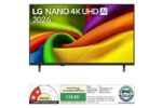 LG 108cm (43 Inch) NANO 4K UHD AI UHD TV with α7 AI Processor 4K Gen9, with Dolby Atmos (43NU880BPLA) - Image 3
