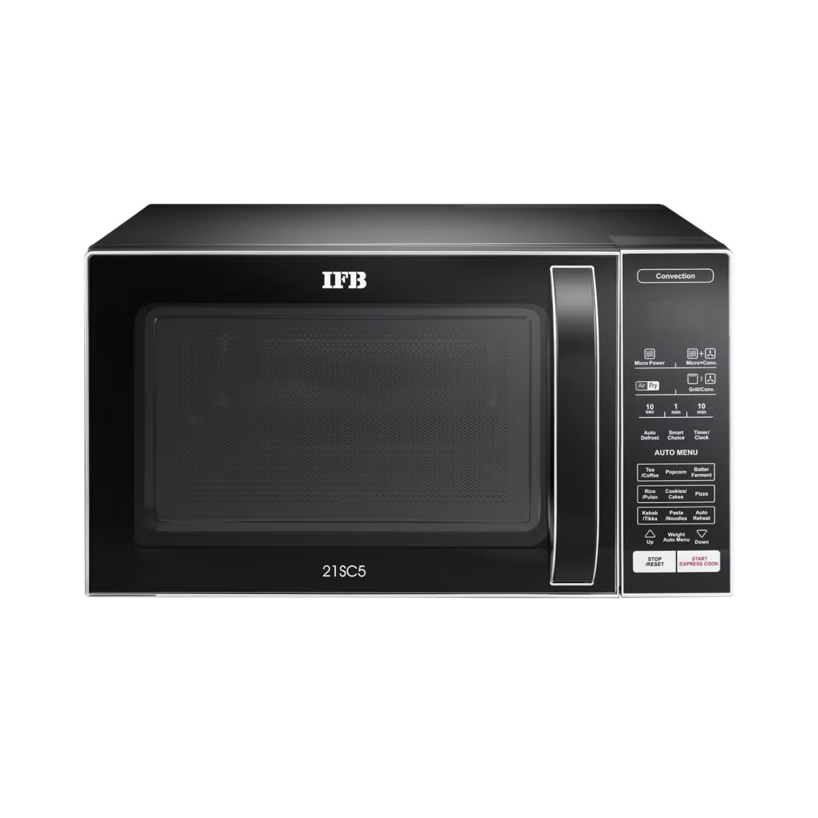 WhatsApp Image 2026-06-02 at 3.46.37 PM IFB 21 L Convection Microwave Oven with Dual Heaters and Combi Cook (21SC5,Metallic Silver)