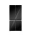 Haier 630L Lumiere 4 Door Side by Side Refrigerator Wi-Fi (HRB-700KGU1, Black Glass)