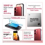 Vivo Y51 Pro 5G (8GB/128GB Storage, Festive Red) - Image 4