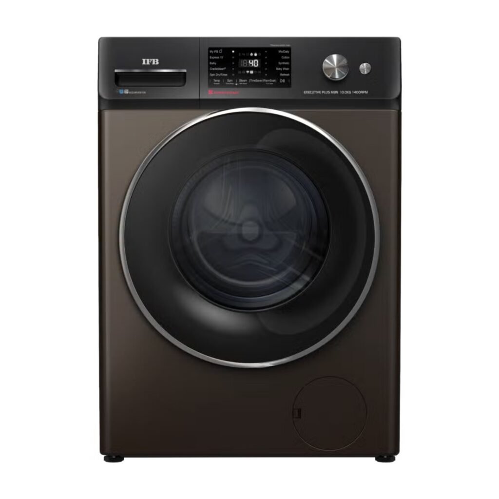 IFB 10 kg 5 Star Fully Automatic Front Load Washing Machine Rpm1400 (IFB Executive Plus MBN 1014K CMS, Mocha)