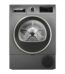 Bosch 9 kg Series 4 Front Load Fully Automatic heat pump Tumble Clothes Dryer (WQG2420RIN, Cast iron grey)